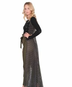 Baccio Sheer Mesh Sleeveless Robe Swim 20 Baccio Sheer Mesh Sleeveless Robe Swim