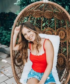 Le Rumi Knit Tank Top Bandeau Red 13 Le Rumi Knit Tank Top Bandeau Red