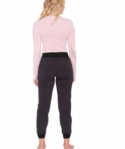 Blanc Noir Jogger Pants With Zip Pockets