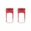 Murmur Red Satin Anklets 1 Murmur Red Satin Anklets