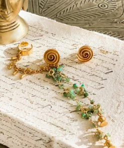 La Sierra Agate Chain Earcuff