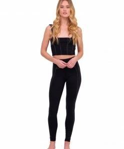 Glyder Black & White Contrast Sports Bra Activewear 14 Glyder Black & White Contrast Sports Bra Activewear