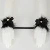 Fraulein Kink Marabou Feather Handcuffs Lingerie
