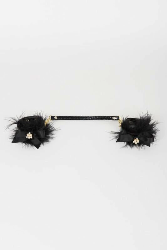 Fraulein Kink Marabou Feather Handcuffs Lingerie 6 Fraulein Kink Marabou Feather Handcuffs Lingerie