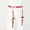 Fraulein Kink Red Hot Garter Belt Lingerie 1 Fraulein Kink Red Hot Garter Belt Lingerie