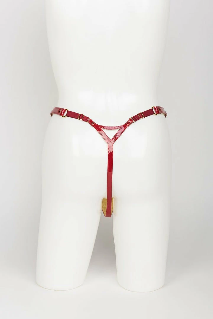 Fraulein Kink Red Hot Thong 7 Fraulein Kink Red Hot Thong