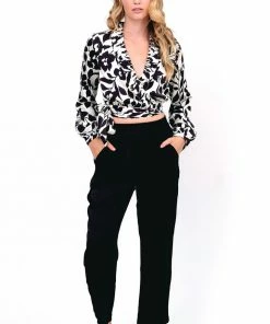 Beautiful Creature Bottoms Black Satin Lounge Pants 11 Beautiful Creature Bottoms Black Satin Lounge Pants