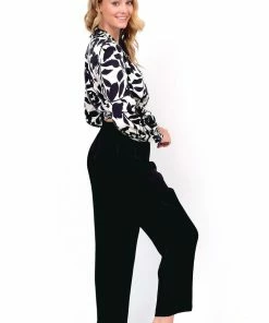 Beautiful Creature Bottoms Black Satin Lounge Pants 14 Beautiful Creature Bottoms Black Satin Lounge Pants