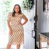 Dress Forum Polka Dot Satin Midi Dress 1 Dress Forum Polka Dot Satin Midi Dress
