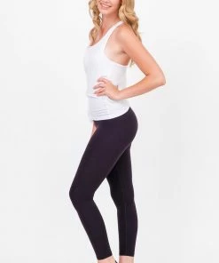 Glyder White Knotted Tank Top