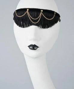 Fraulein Kink Fringe Maid Blindfold Lingerie