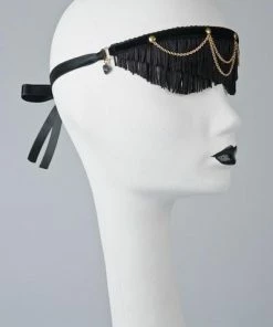 Fraulein Kink Fringe Maid Blindfold Lingerie