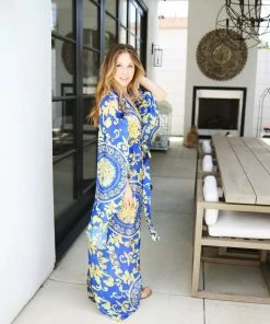 Cioccolato Blue And Yellow Borocco Coverup 14 Cioccolato Blue And Yellow Borocco Coverup