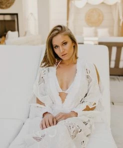 Taj Long Solid White Coverup Dress Dresses 13 Taj Long Solid White Coverup Dress Dresses