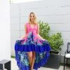 Shahida Parides Dresses Hi-Low Pink And Purple Dress