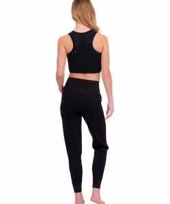 Glyder Black Laser Cut Sports Bra Activewear 19 Glyder Black Laser Cut Sports Bra Activewear