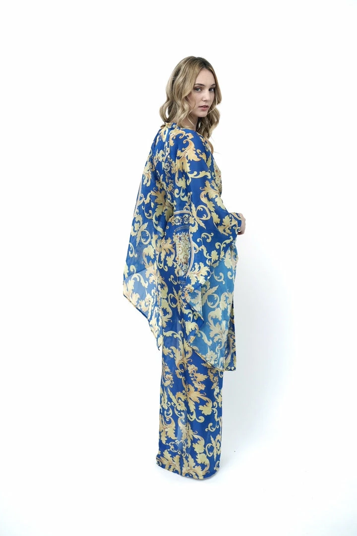 Cioccolato Blue And Yellow Borocco Coverup 9 Cioccolato Blue And Yellow Borocco Coverup