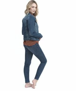 Q2 Dark Wash Denim Jacket