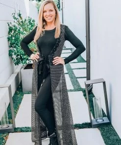 Baccio Sheer Mesh Sleeveless Robe Swim 14 Baccio Sheer Mesh Sleeveless Robe Swim