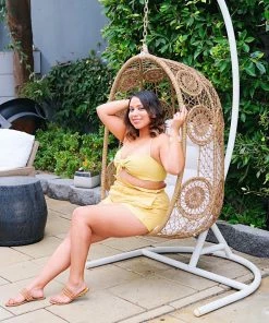 Dress Forum Yellow High Waist Shorts 14 Dress Forum Yellow High Waist Shorts