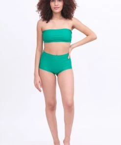 MOS Emerald Bikini Top With Removable Straps Swim