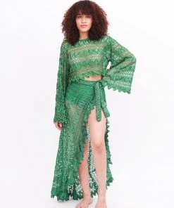 MOS Emerald Flare Sleeve Top Tops 19 MOS Emerald Flare Sleeve Top Tops