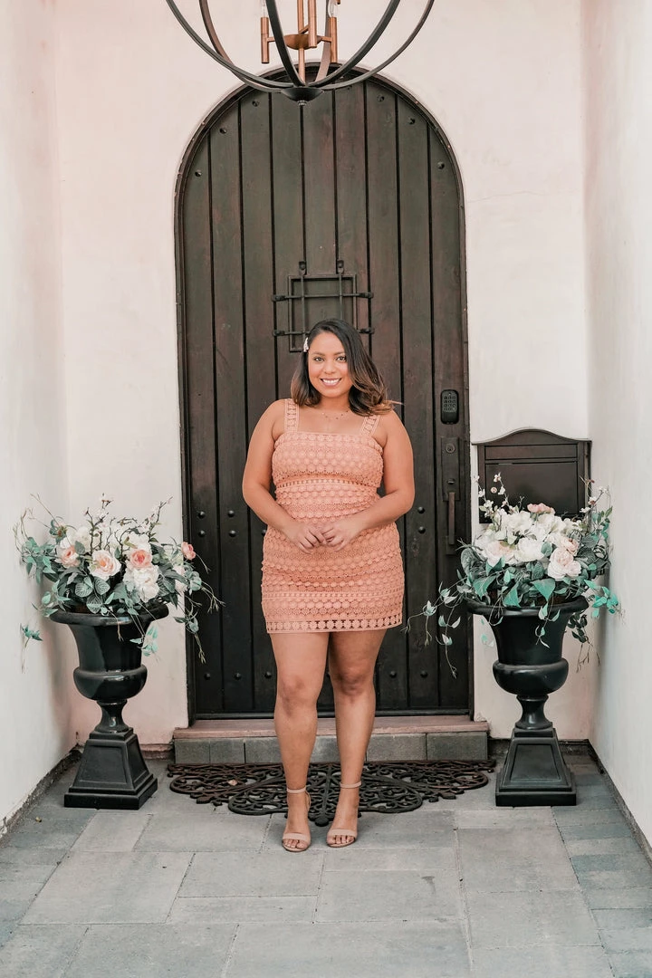 Saylor Floral Lace Bodycon Dress 4 Saylor Floral Lace Bodycon Dress