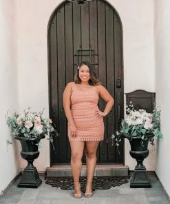 Saylor Floral Lace Bodycon Dress