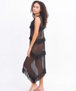 MOS Black & Gold Ruffle Dress Dresses 12 MOS Black & Gold Ruffle Dress Dresses