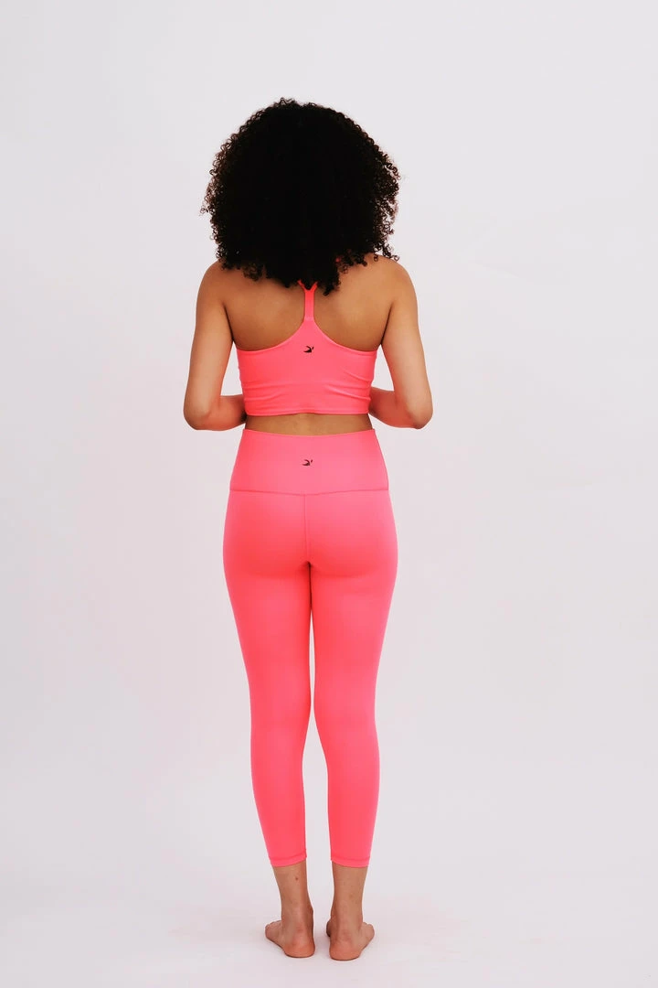 Glyder Hot Coral Sports Bra Activewear 9 Glyder Hot Coral Sports Bra Activewear