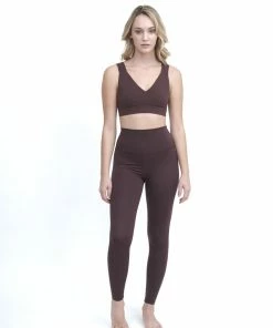 Glyder Plum Sports Bra Activewear