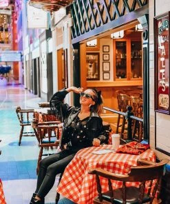 Q2 Black Fringe Moto Jacket