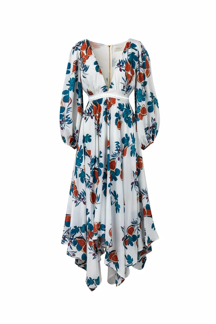 Azulu Fig Pattern Midi Dress Dresses 15 Azulu Fig Pattern Midi Dress Dresses