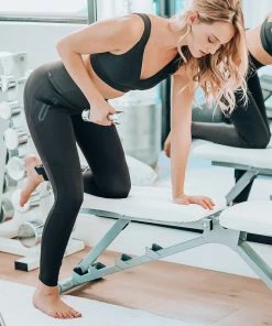 Blanc Noir Black Yoga Pants With Pockets Activewear