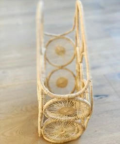 Guadalupe LLC Accessories Natural Woven Basket Purse