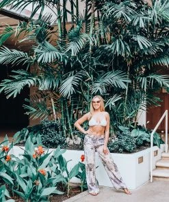 Bottoms Taj Lilac Floral Pants 13 Bottoms Taj Lilac Floral Pants