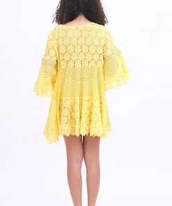 Pho Dresses Yellow Lace Coverup Dress 15 Pho Dresses Yellow Lace Coverup Dress
