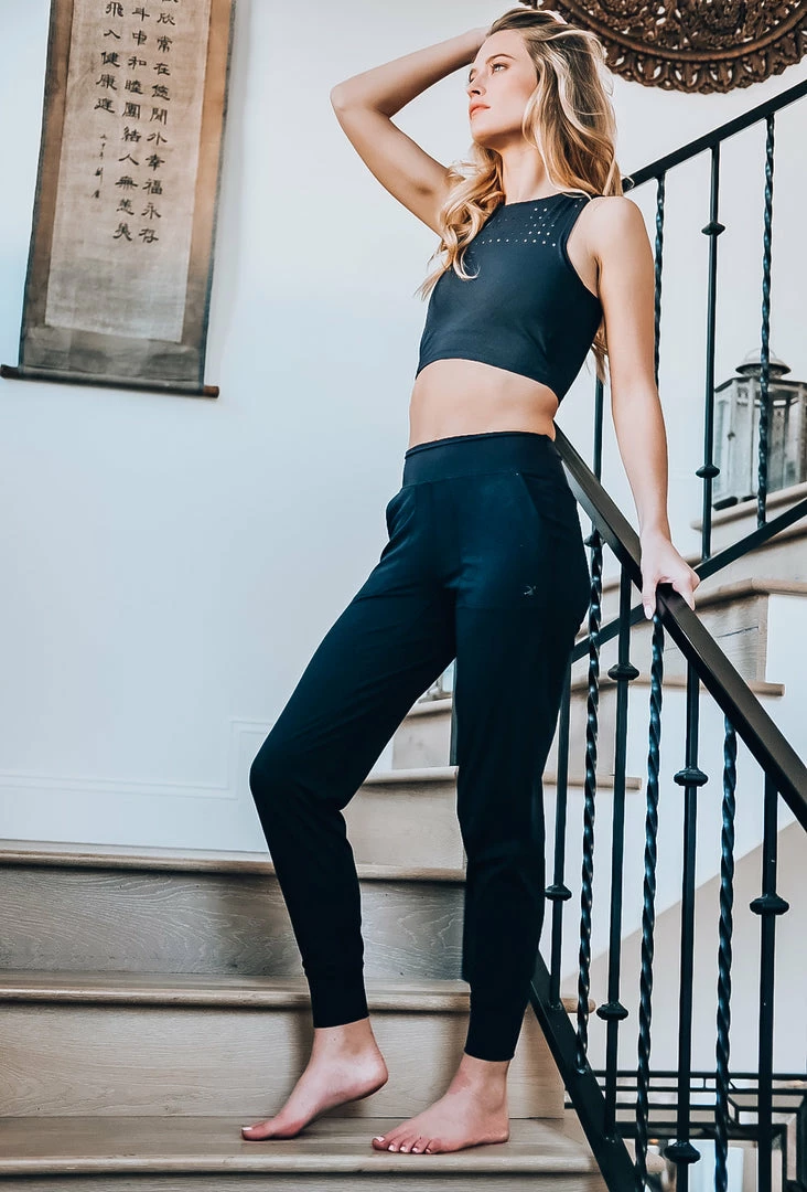 Glyder Black Laser Cut Sports Bra Activewear 6 Glyder Black Laser Cut Sports Bra Activewear