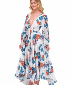 Azulu Fig Pattern Midi Dress Dresses 24 Azulu Fig Pattern Midi Dress Dresses