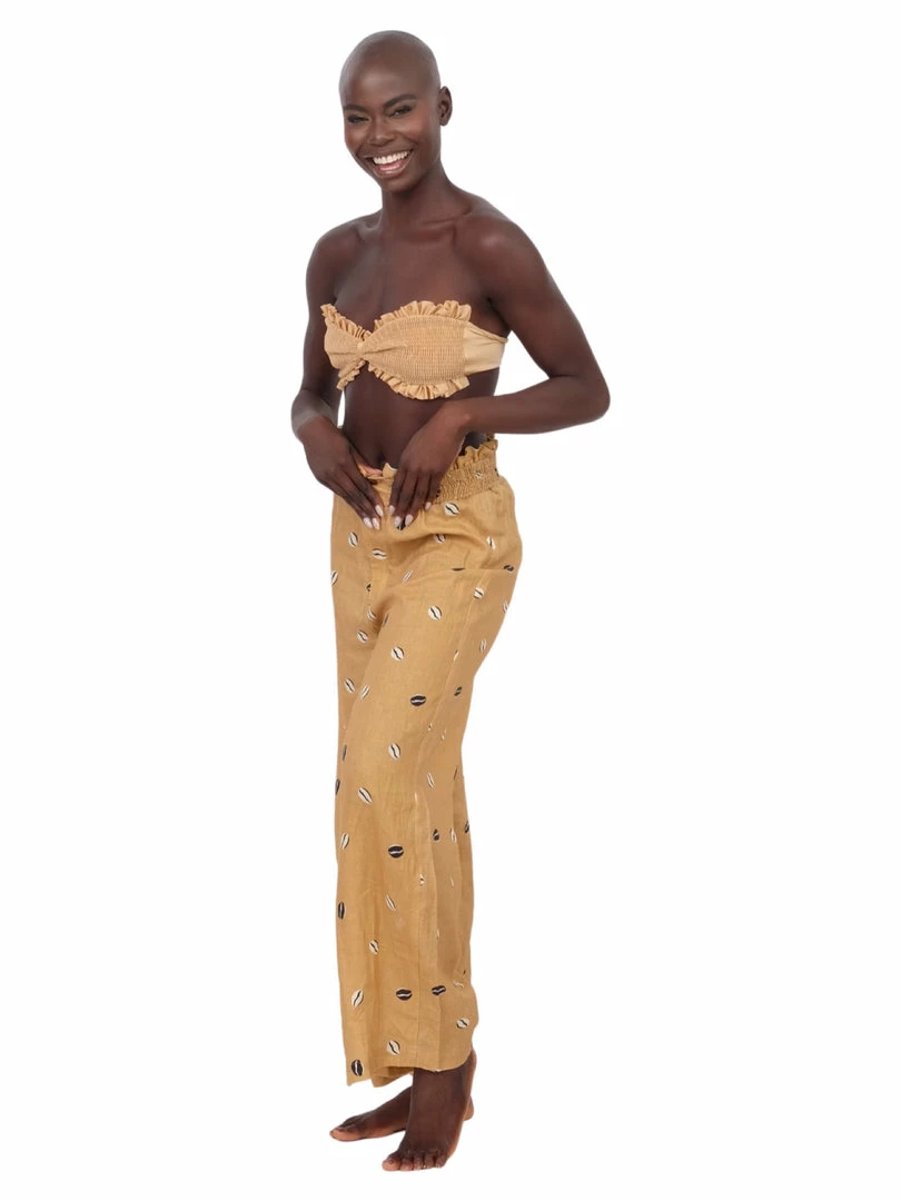 Azulu High Waist Coffee Bean Pants 8 Azulu High Waist Coffee Bean Pants