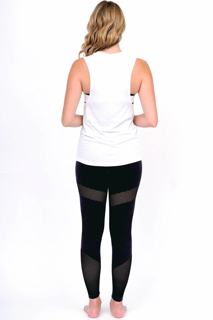 Naughty Girl Shop Activewear White Naughty Girl Tank 10 Naughty Girl Shop Activewear White Naughty Girl Tank