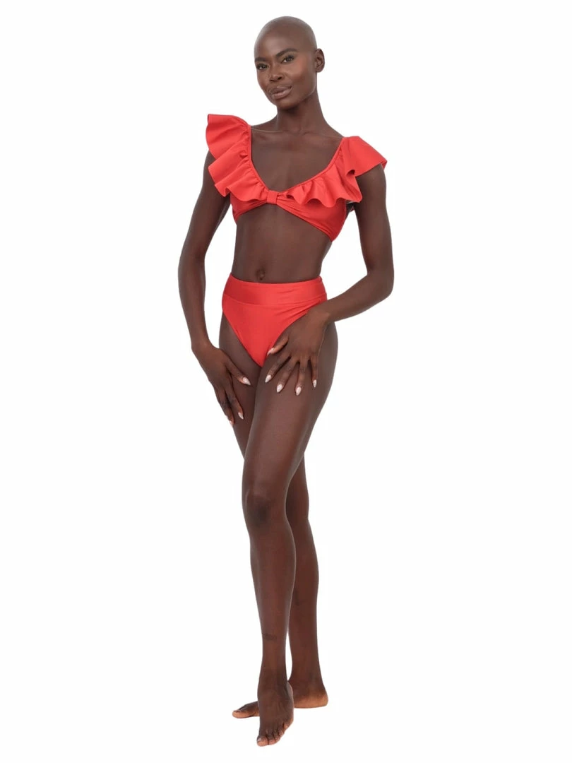 MOS Liquor Red Bikini Bottoms 6 MOS Liquor Red Bikini Bottoms