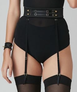 Murmur Black Satin Bracelets