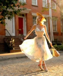 Dress Forum Floral Pleated Midi Skirt Bottoms