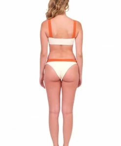 Same Cream Bandeau With Rust Straps Tops 15 Same Cream Bandeau With Rust Straps Tops