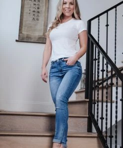 Stillwater Basics White Lightweight Cotton Tee