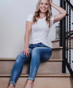 Stillwater Basics White Lightweight Cotton Tee