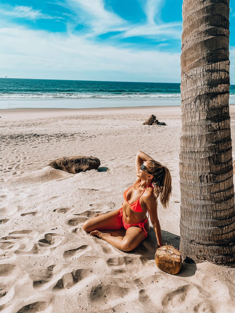 VDM Swim Neon Orange String Bikini Top 7 VDM Swim Neon Orange String Bikini Top