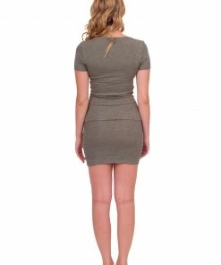 Samantha Eng Basics Grey Ribbed V-Neck Tee 15 Samantha Eng Basics Grey Ribbed V-Neck Tee