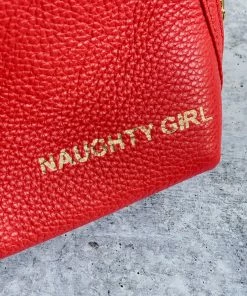 Etsy Accessories Red Leather Makeup Bag Large